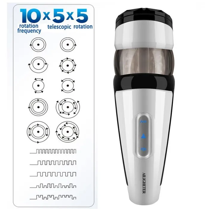 Male Sex Toys AILIGHTER KATERINA IV Telescopic Rotating Automatic Male Masturbator Ailighter