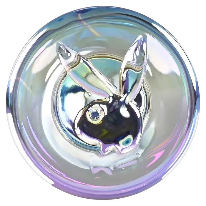 Anal iloveexcitement Playboy Jewels Iridescent Glass Anal Plug