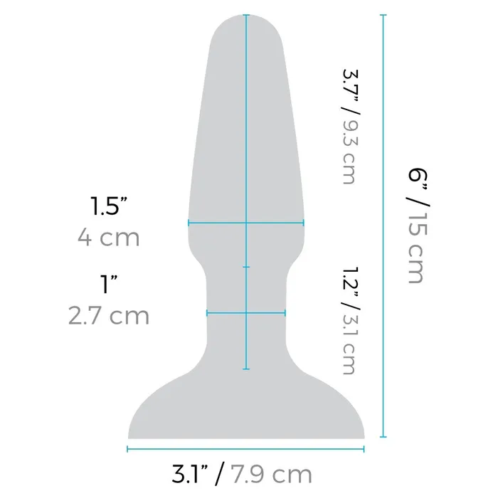 iloveexcitement Male Sex Toys bVibe Rimming Plug 2 with Rotating Beads