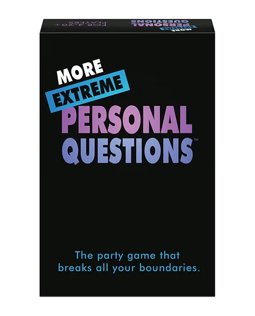 Kheper Games Games More Extreme Personal Questions Party Game