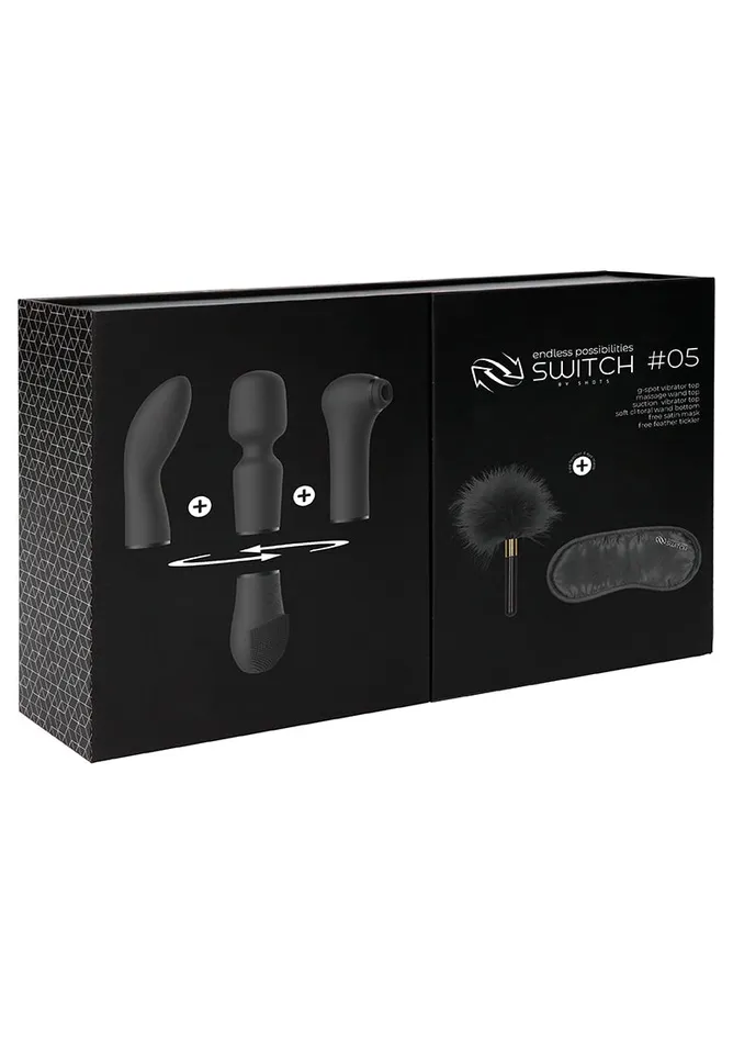 Shots America Anal Pleasure Kit 5 Black