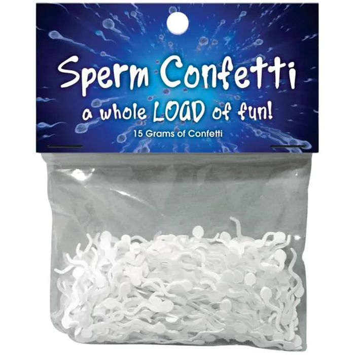 Vibrators Sperm Confetti Nalpac