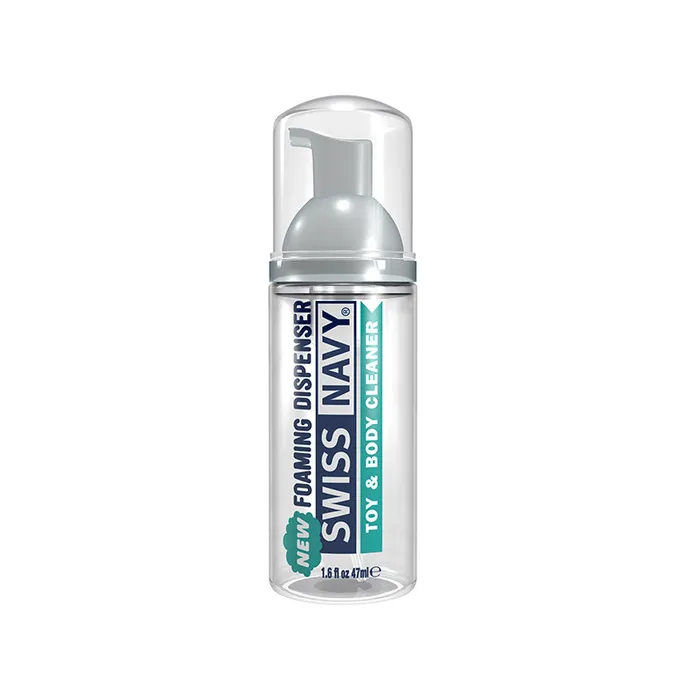Vibrators Swiss Navy Toy Body Cleaner Foaming Dispenser 16 oz Nalpac