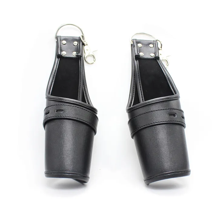 SG Entertainment Wholesale Anal Cuff Suspension PVC Locking Black Hanging Restraints